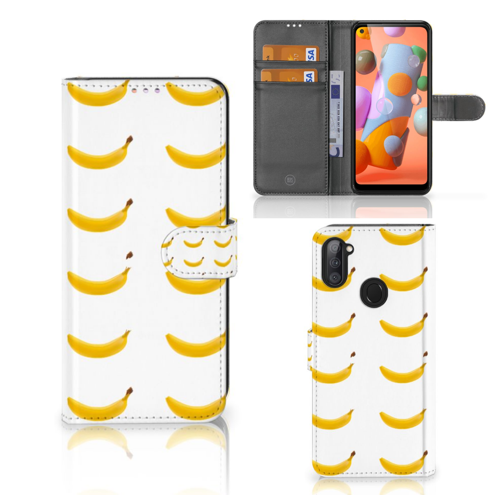 Samsung Galaxy M11 | A11 Book Cover Banana