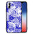 Telefoonhoesje iPhone X | Xs Angel Skull Blauw B2C Telecom