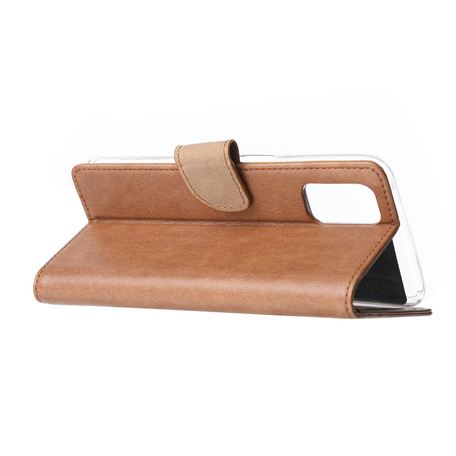 OPPO A72 | A52 I A92 Walletcase Hoesje Bruin met Standaard