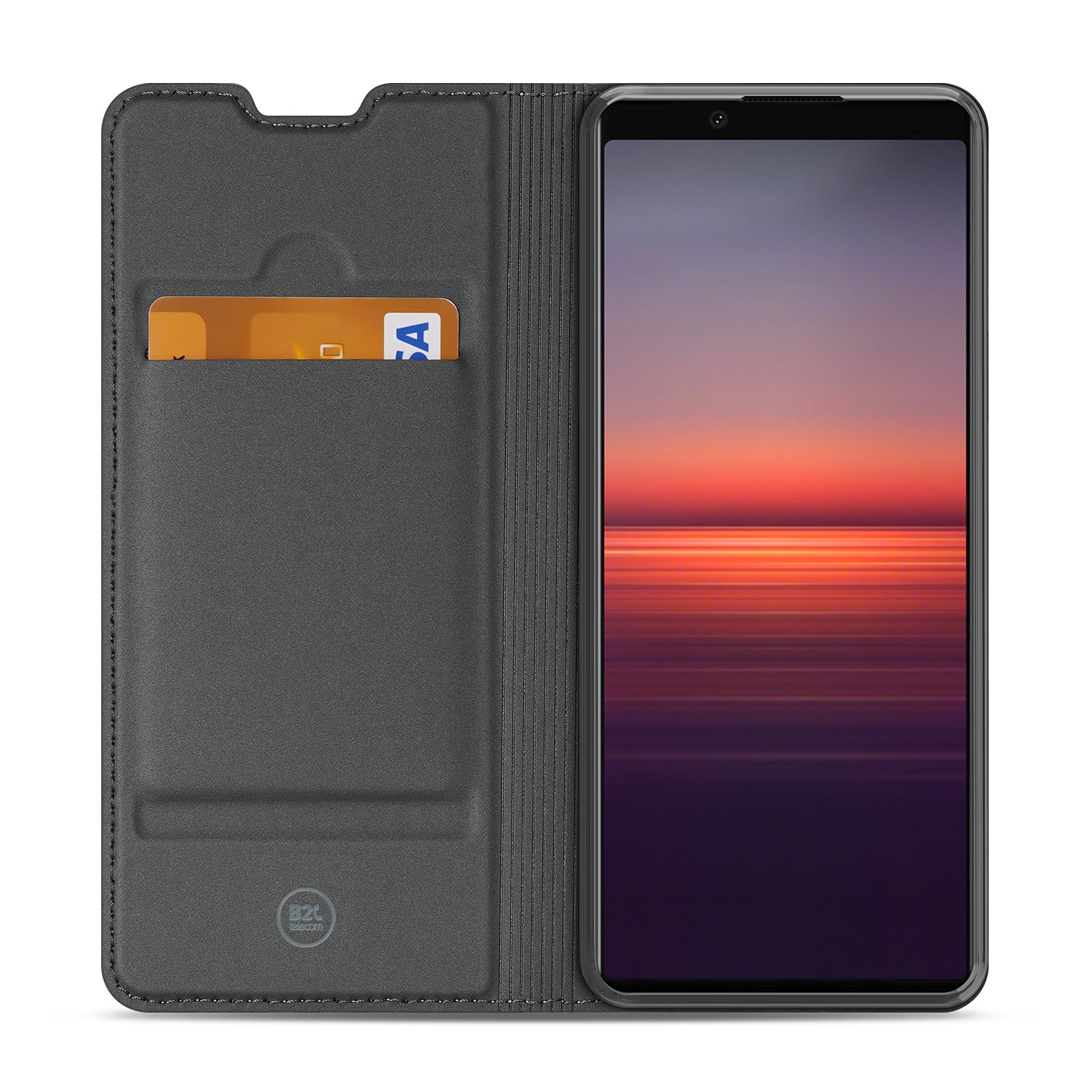 Sony Xperia 5 II Bookcase Hoesje Wit met Pashouder