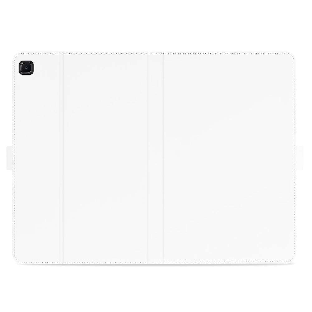 Bookcase Samsung Galaxy Tab S6 Lite | S6 Lite (2022) Hoesje Wit met Standaardfunctie