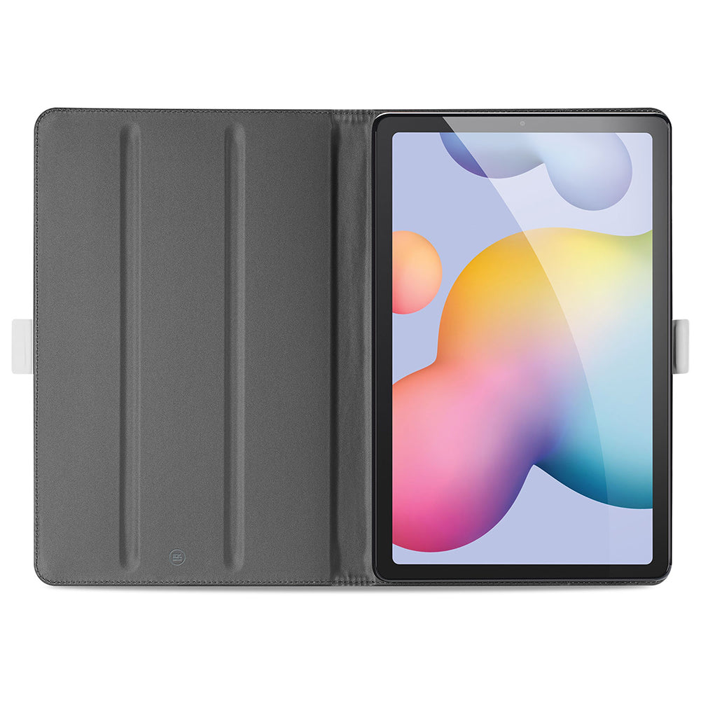 Bookcase Samsung Galaxy Tab S6 Lite | S6 Lite (2022) Hoesje Wit met Standaardfunctie