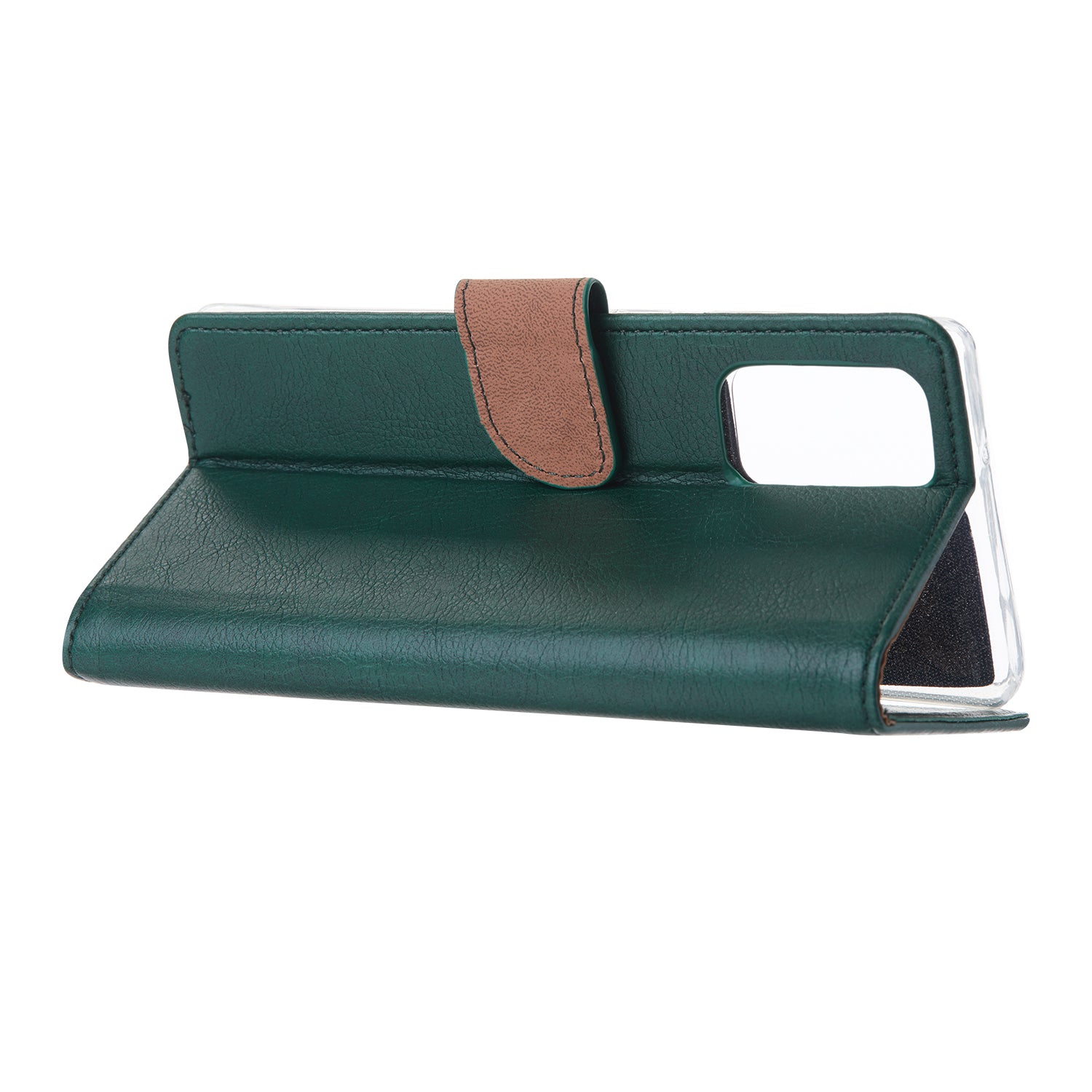 Samsung Galaxy S20 Ultra Bookcase Hoesje Groen met Standaard