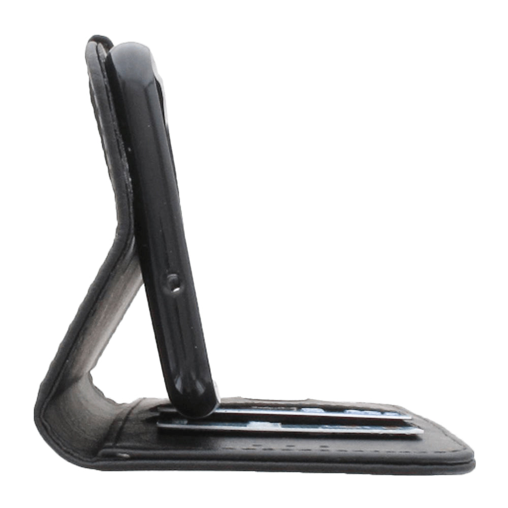 Samsung Galaxy A12 Bookcase Zwart met Pasjeshouder
