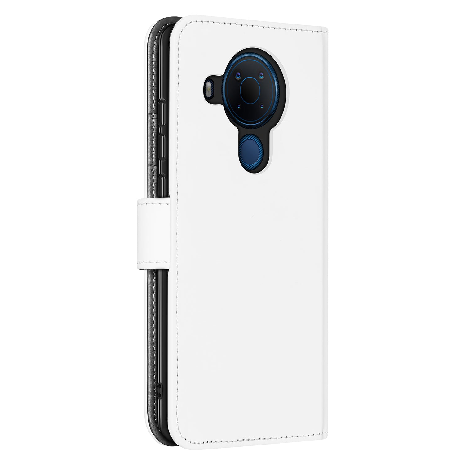 Nokia 5.4 Book Case Wit met Pasjeshouder