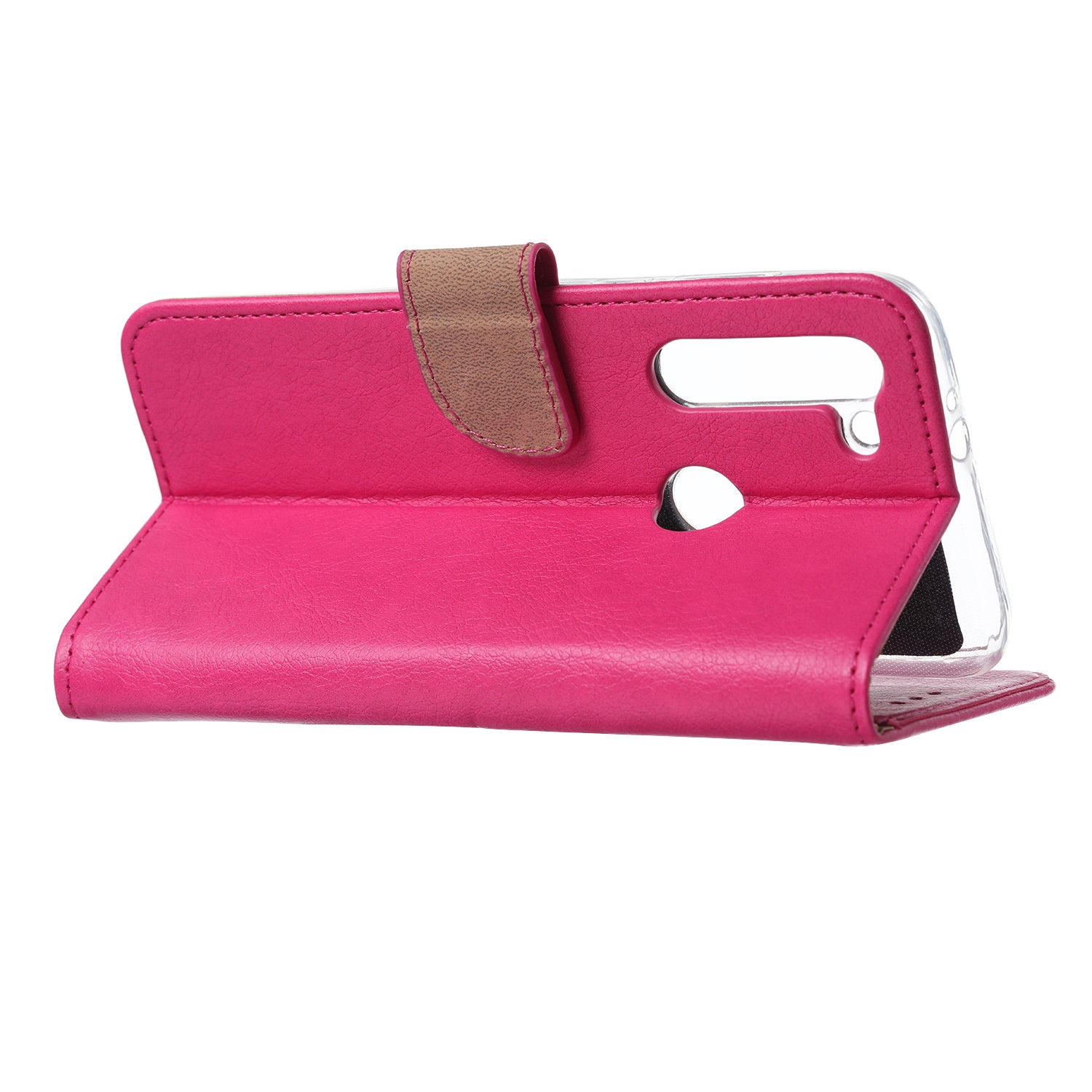 Motorola Moto G8 Power Boekhoesje Roze met Standaard