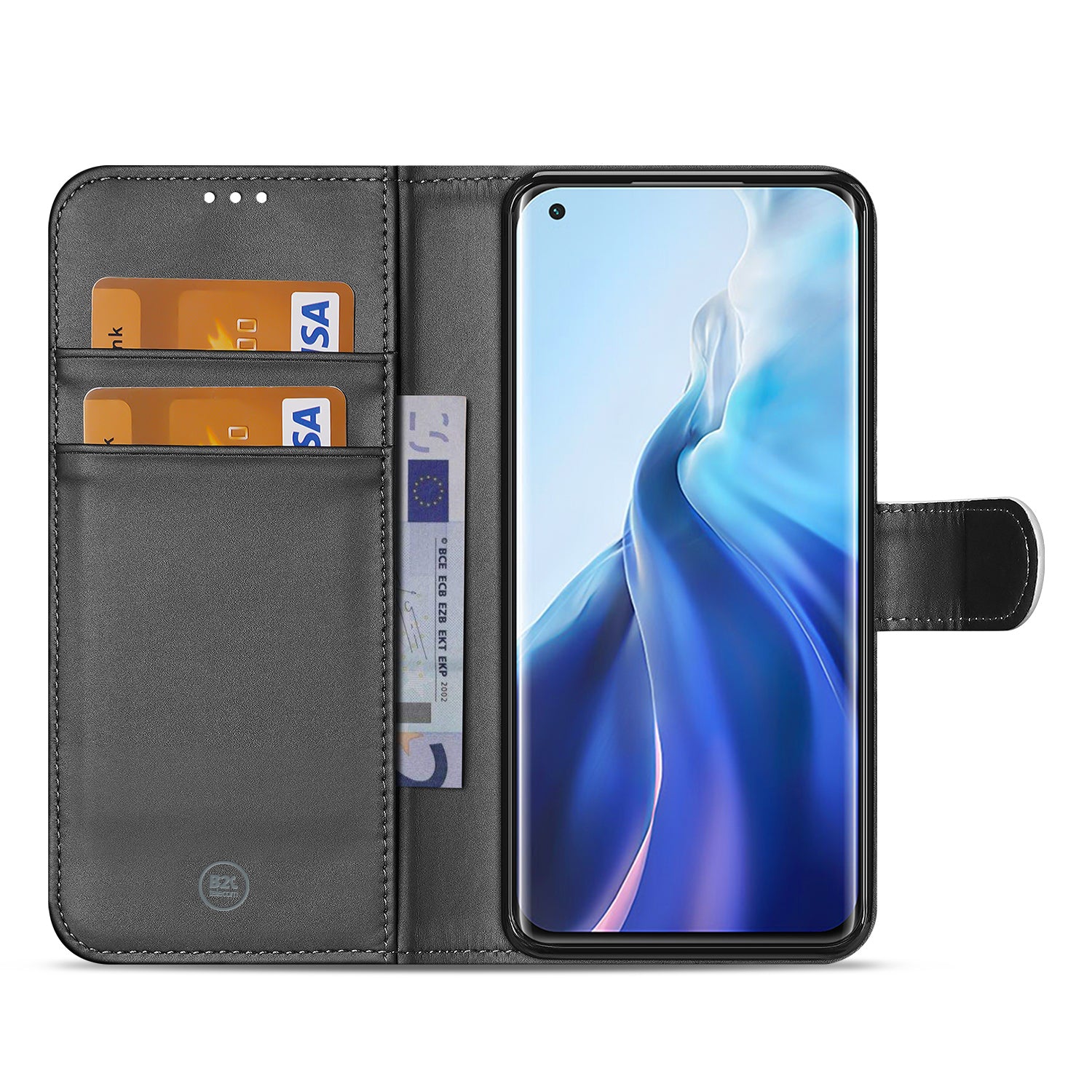 Xiaomi Mi 11 Book Cover Wit met Pasjeshouder