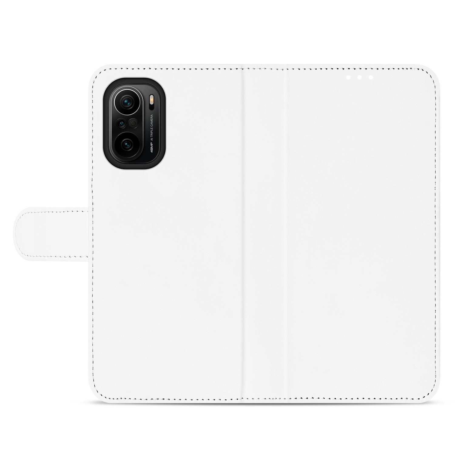 Telefoonhoesje Poco F3 | Xiaomi Mi 11i Book Cover Wit met Pasjeshouder
