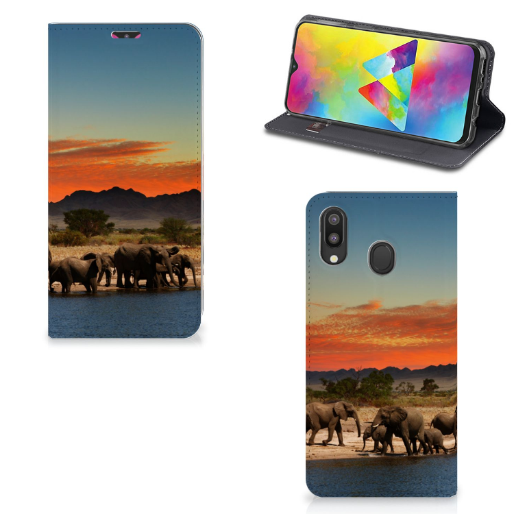 Samsung Galaxy M20 Hoesje maken Olifanten