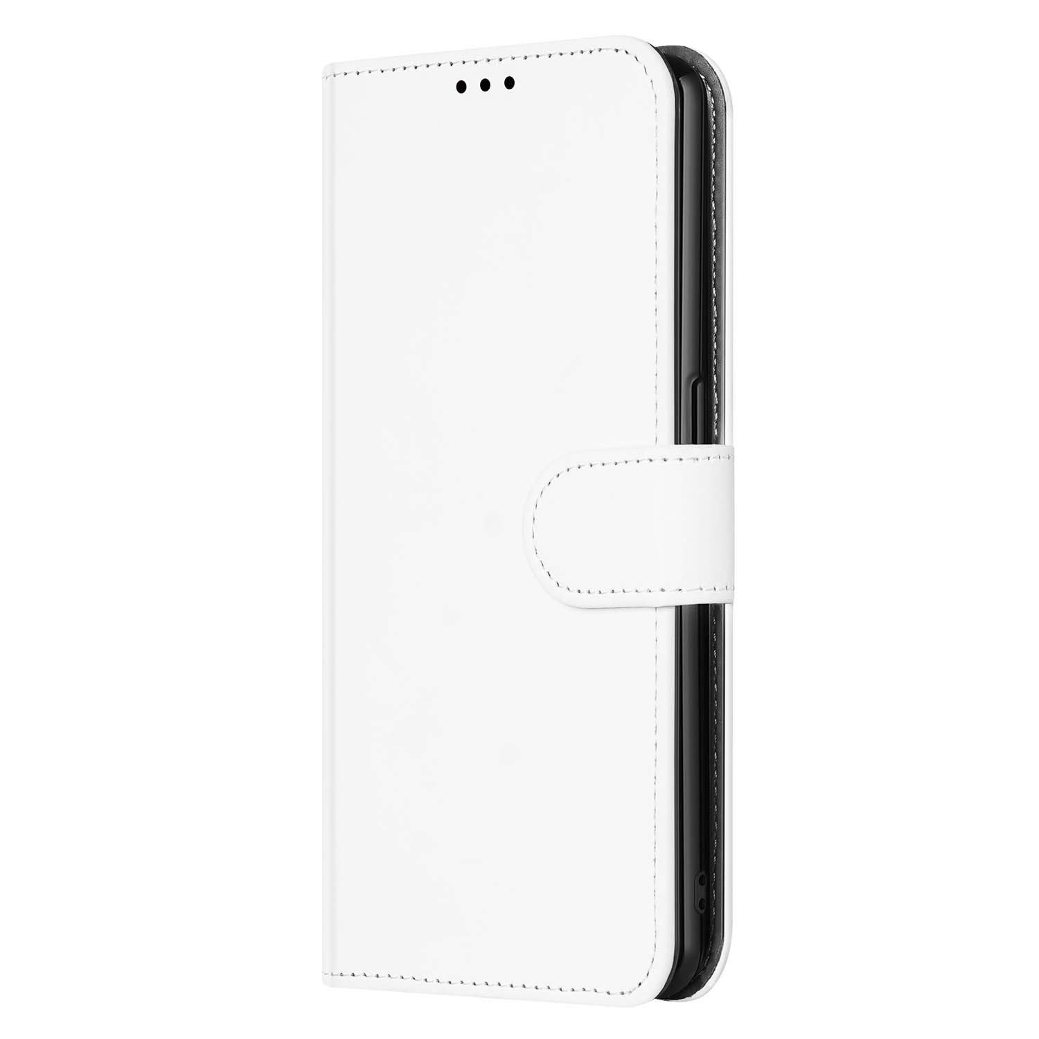 Bookcase OPPO Find X3 Neo Hoesje Wit met Pasjeshouder