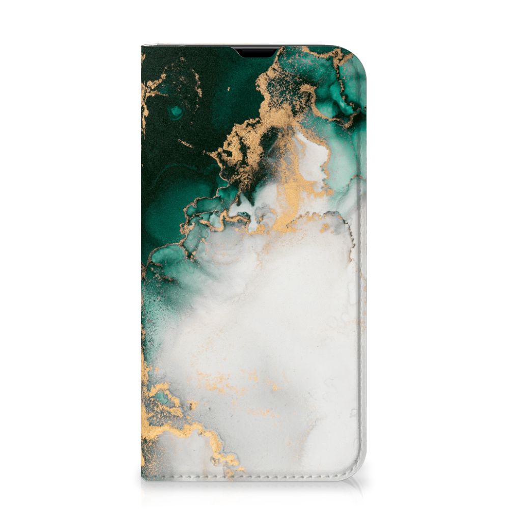 Standcase voor iPhone 13 Pro Marmer Groen - B2C Telecom