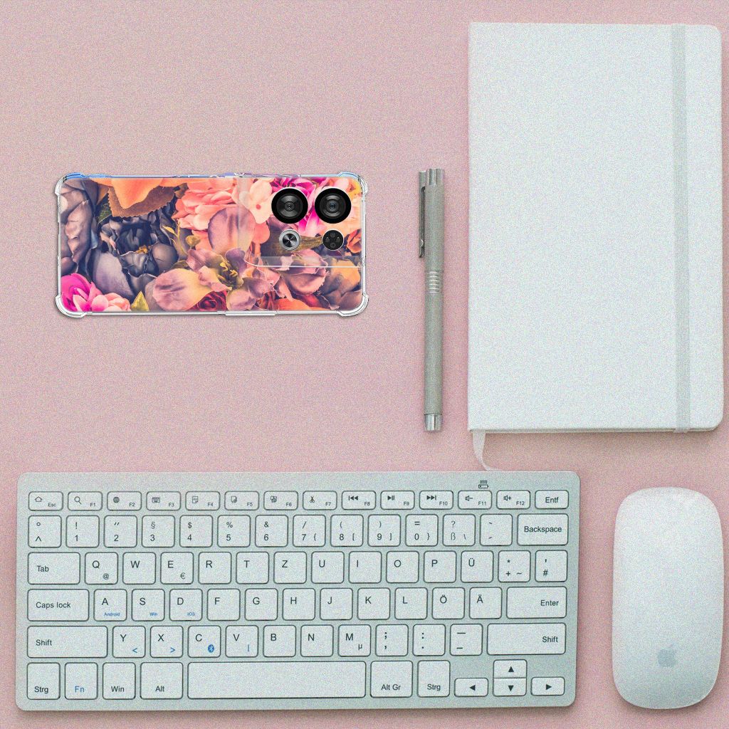 OPPO Reno8 Case Bosje Bloemen B2C Telecom