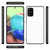 Back Cover Samsung Galaxy A71 Telefoon Hoesje Zwart/wit