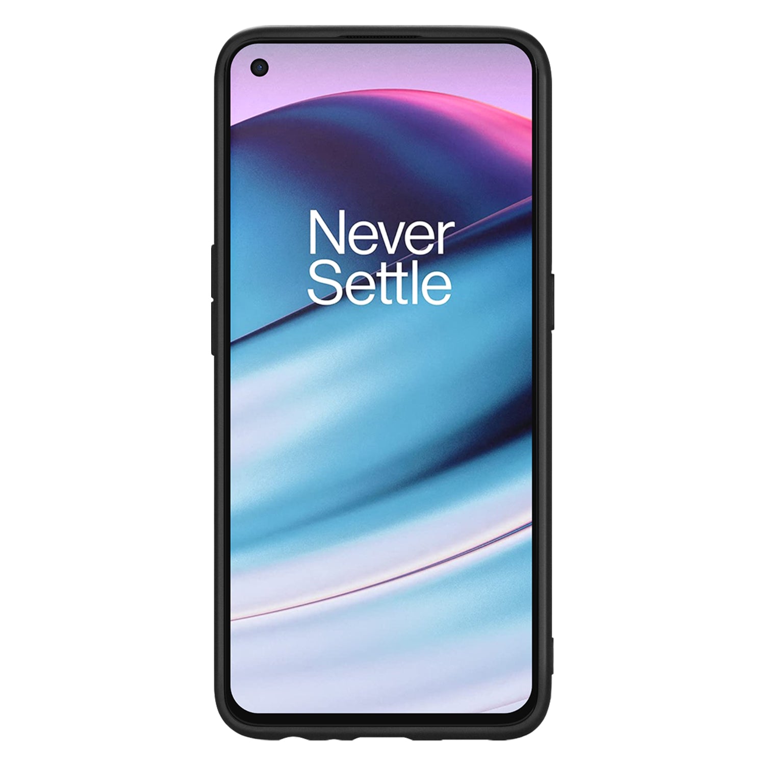 Back Cover Telefoonhoesje OnePlus Nord CE 5G Zwart/wit