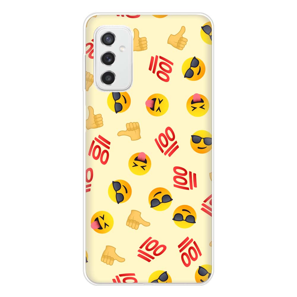 Back Cover Galaxy M52 Hoesje Maken met Foto