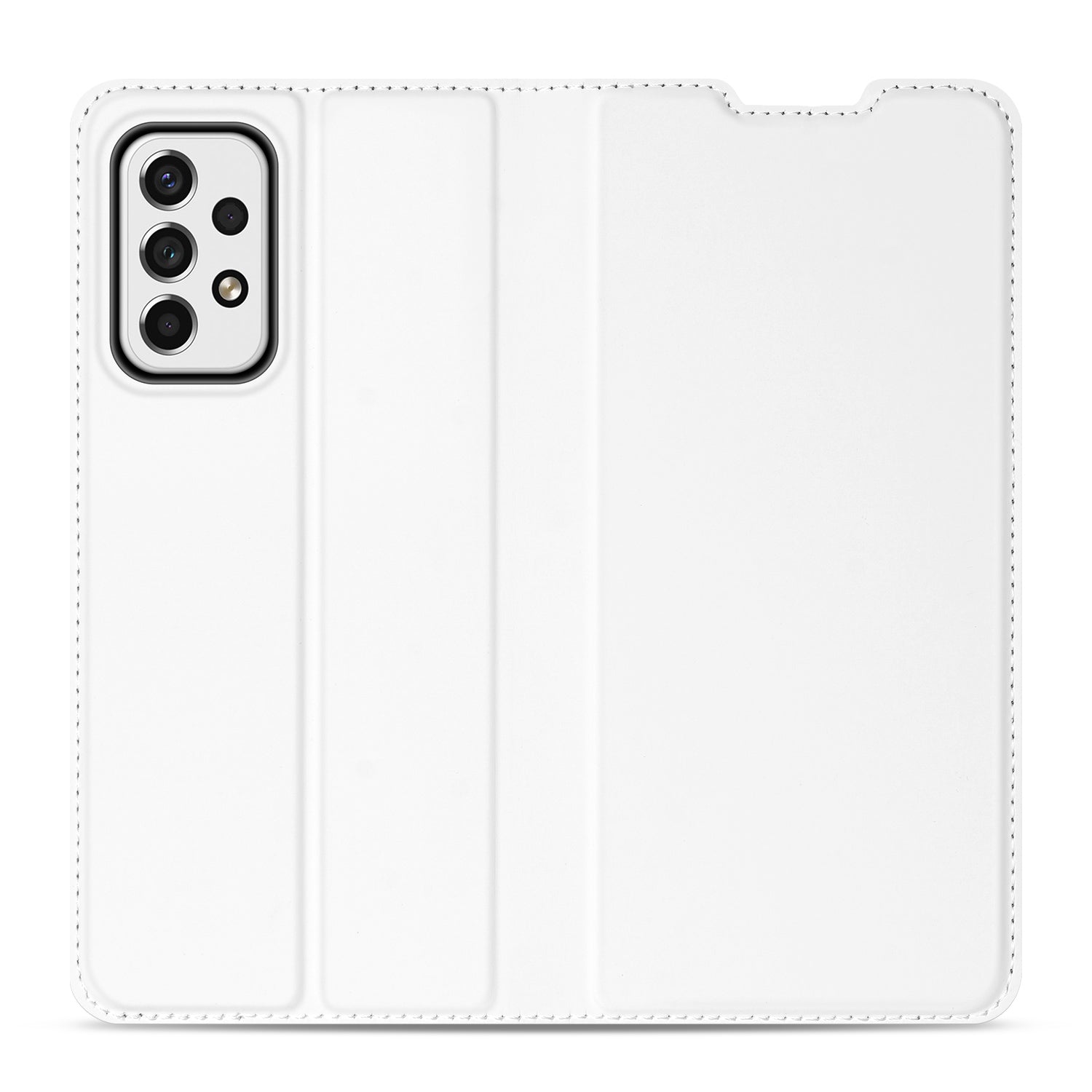 Samsung Galaxy A73 5G Hoesje Wit met Pashouder