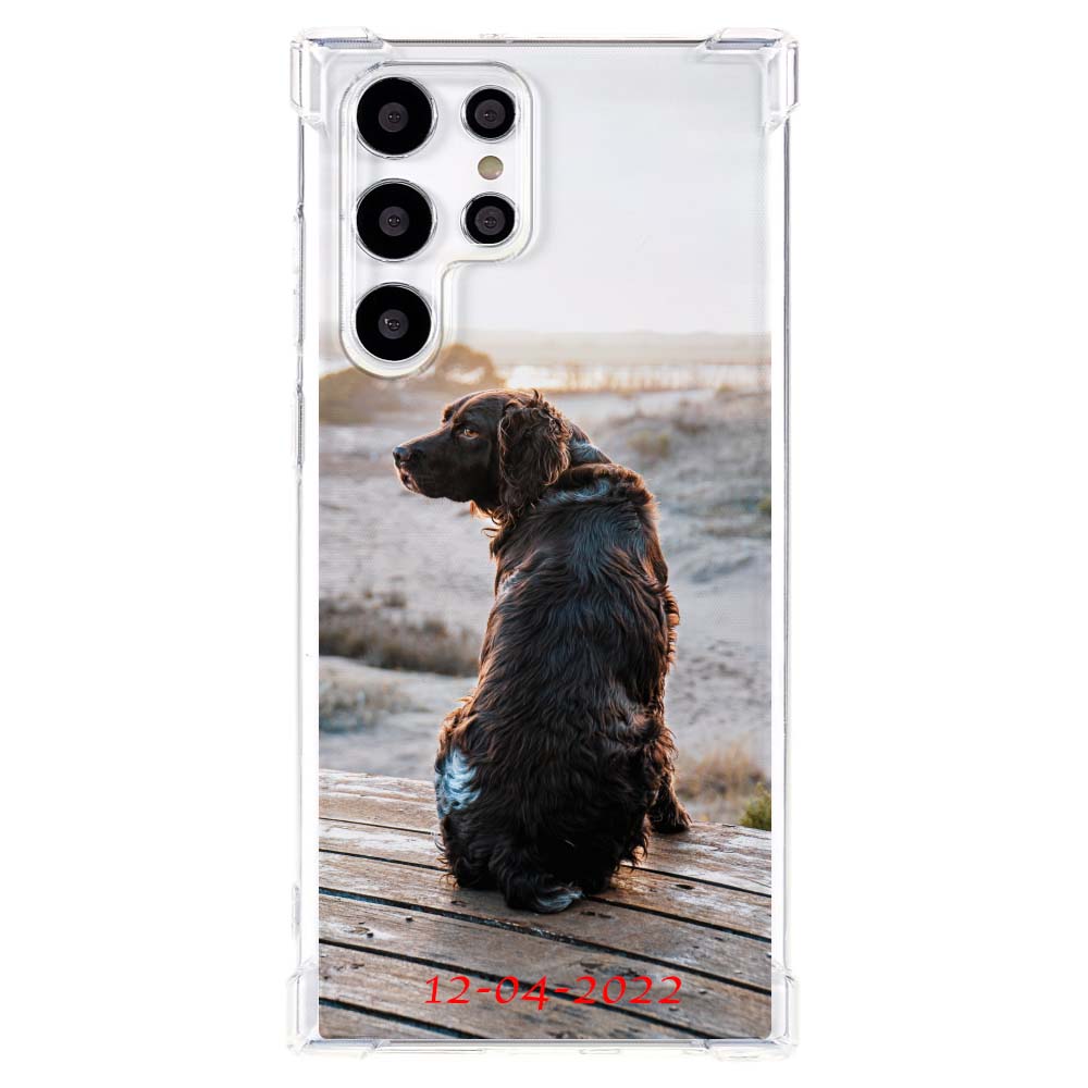 Fotohoesje Maken Galaxy S22 Ultra Anti-shock Back Cover