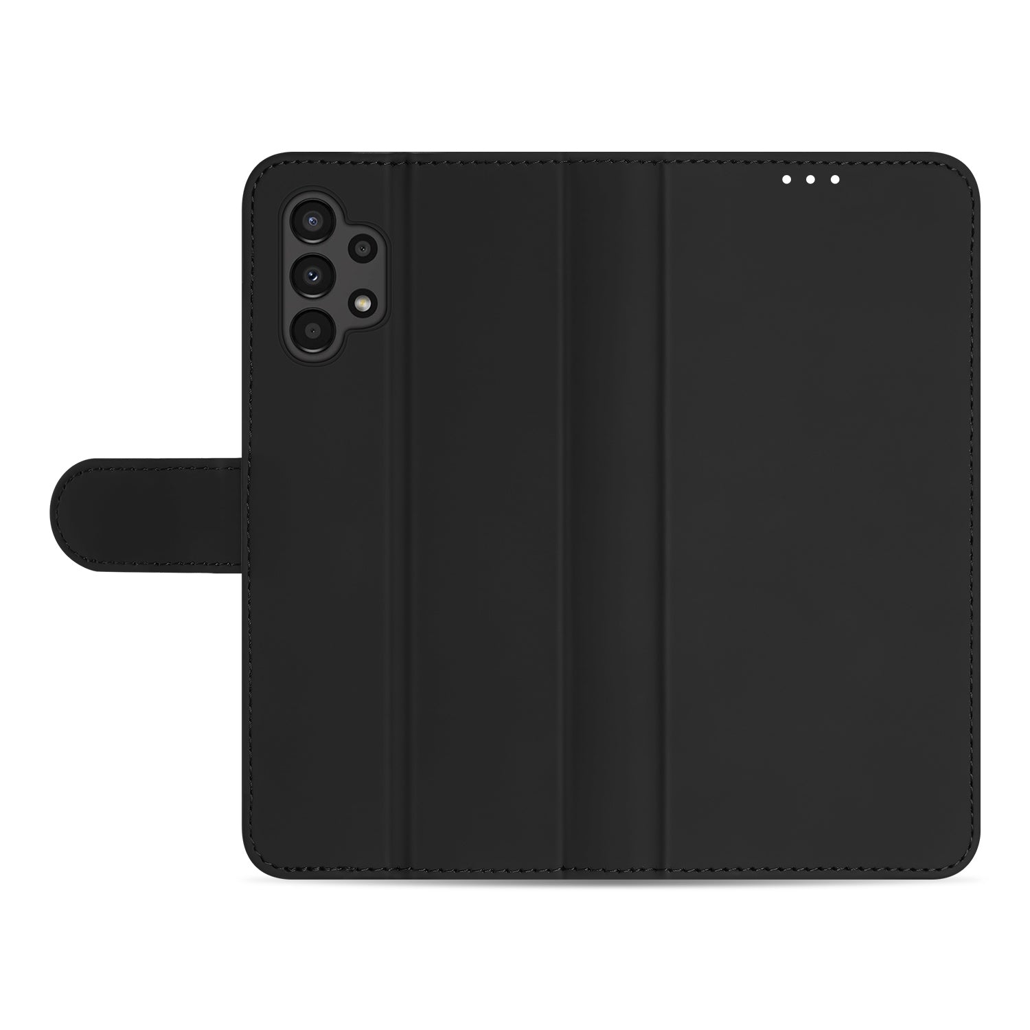 Samsung Galaxy A13 (4G) Boekhoesje Zwart met Stand Case