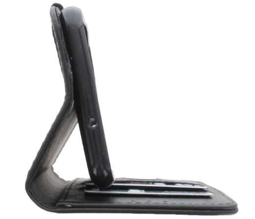 Book Case Telefoonhoesje voor de Samsung Galaxy S21 FE Zwart met Pasjeshouder