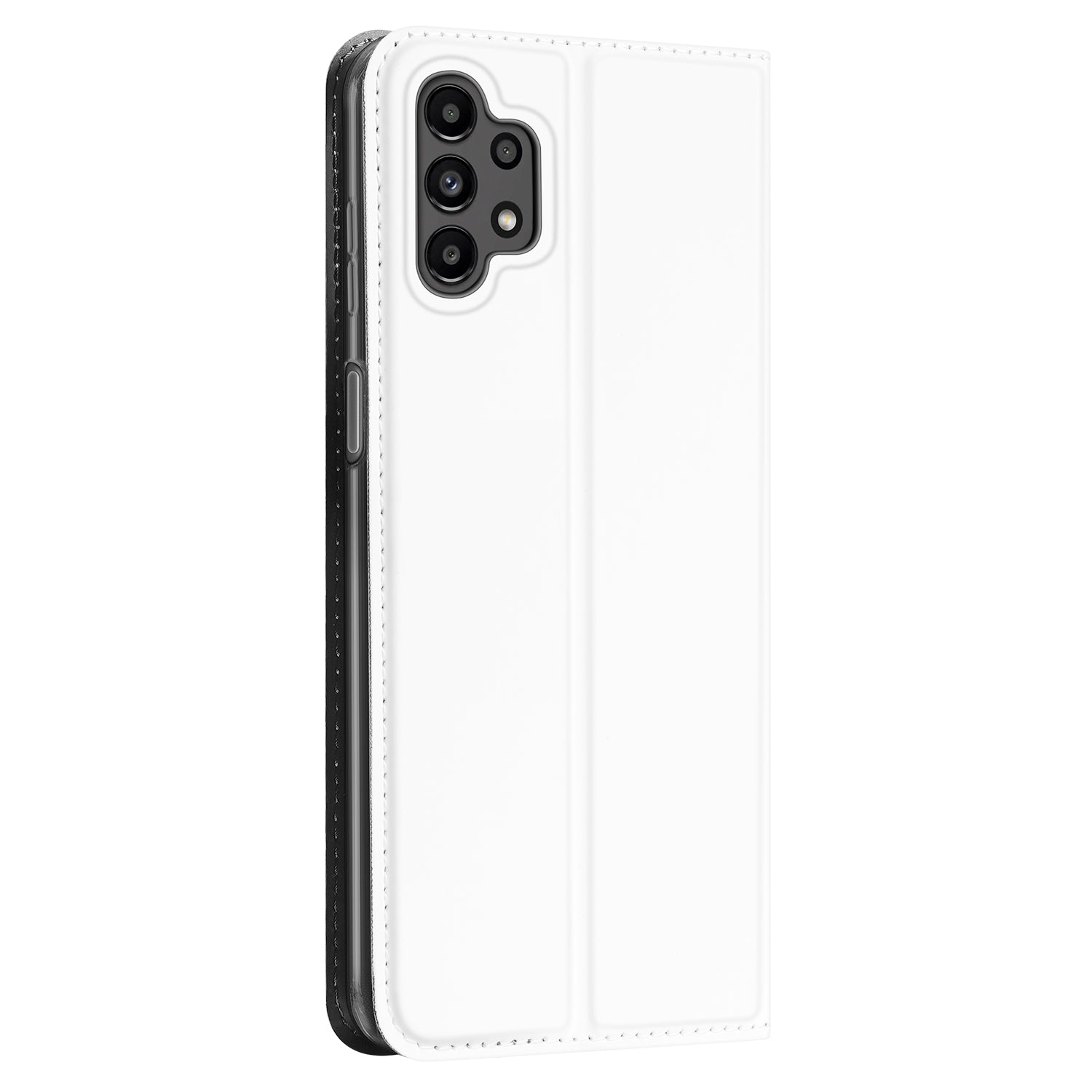 Book Case Samsung Galaxy A13 4G Hoesje Wit met Pashouder