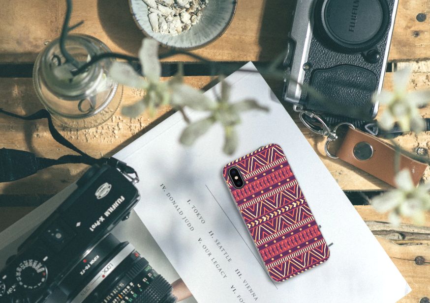 Apple iPhone X | Xs TPU bumper Aztec Paars