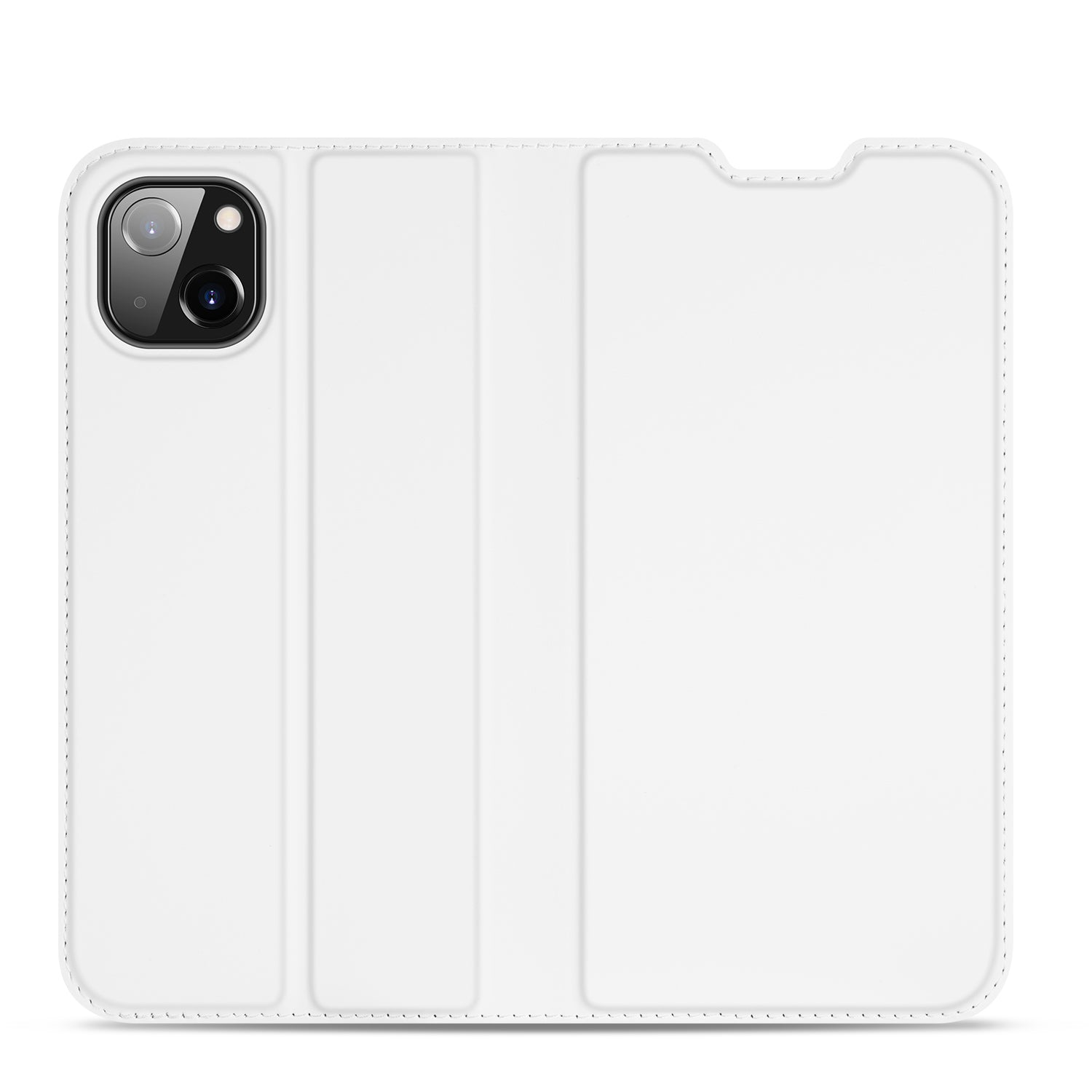 Hoesje iPhone 14 Plus Bookcase Wit met Pashouder en Standaard
