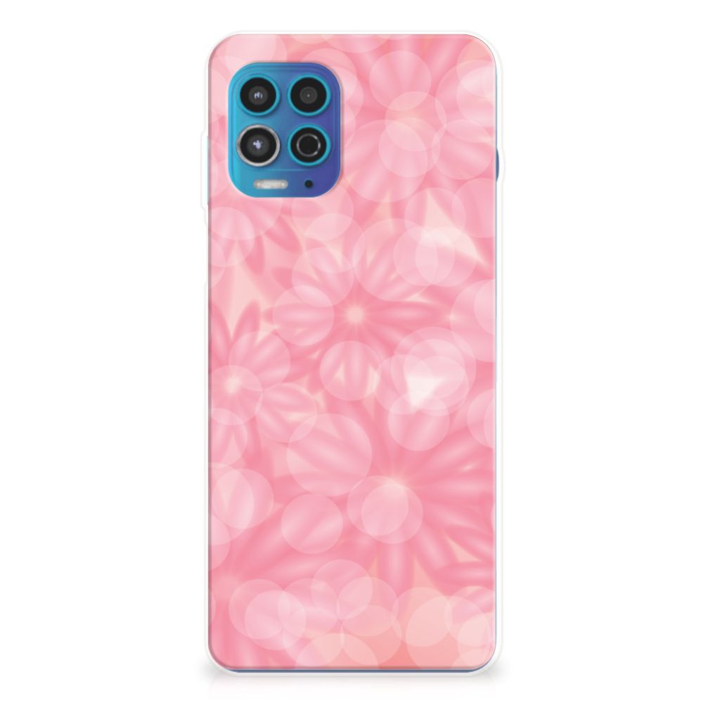 Motorola Moto G100 TPU Case Spring Flowers B2C Telecom