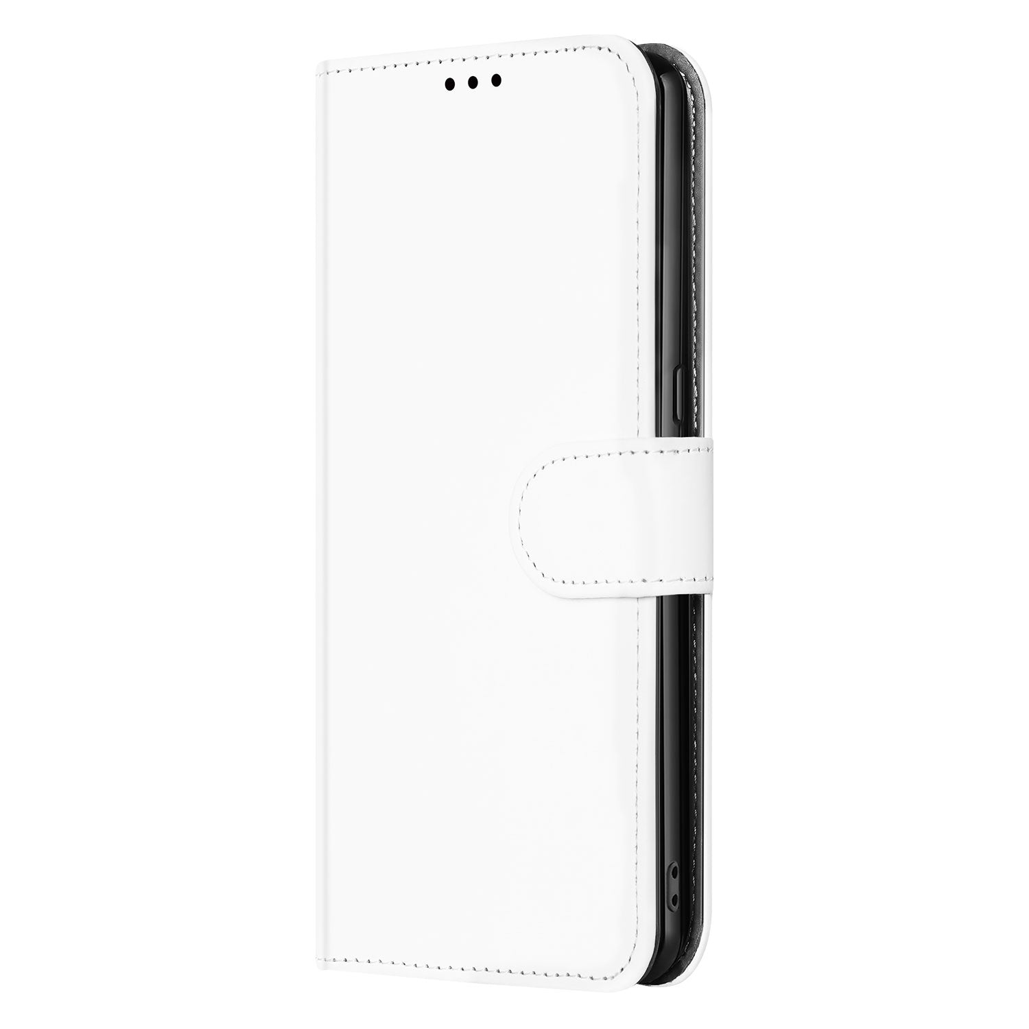 Samsung Galaxy S7 Edge Hoesje Wit met Opbergvakjes, duurzaam!
