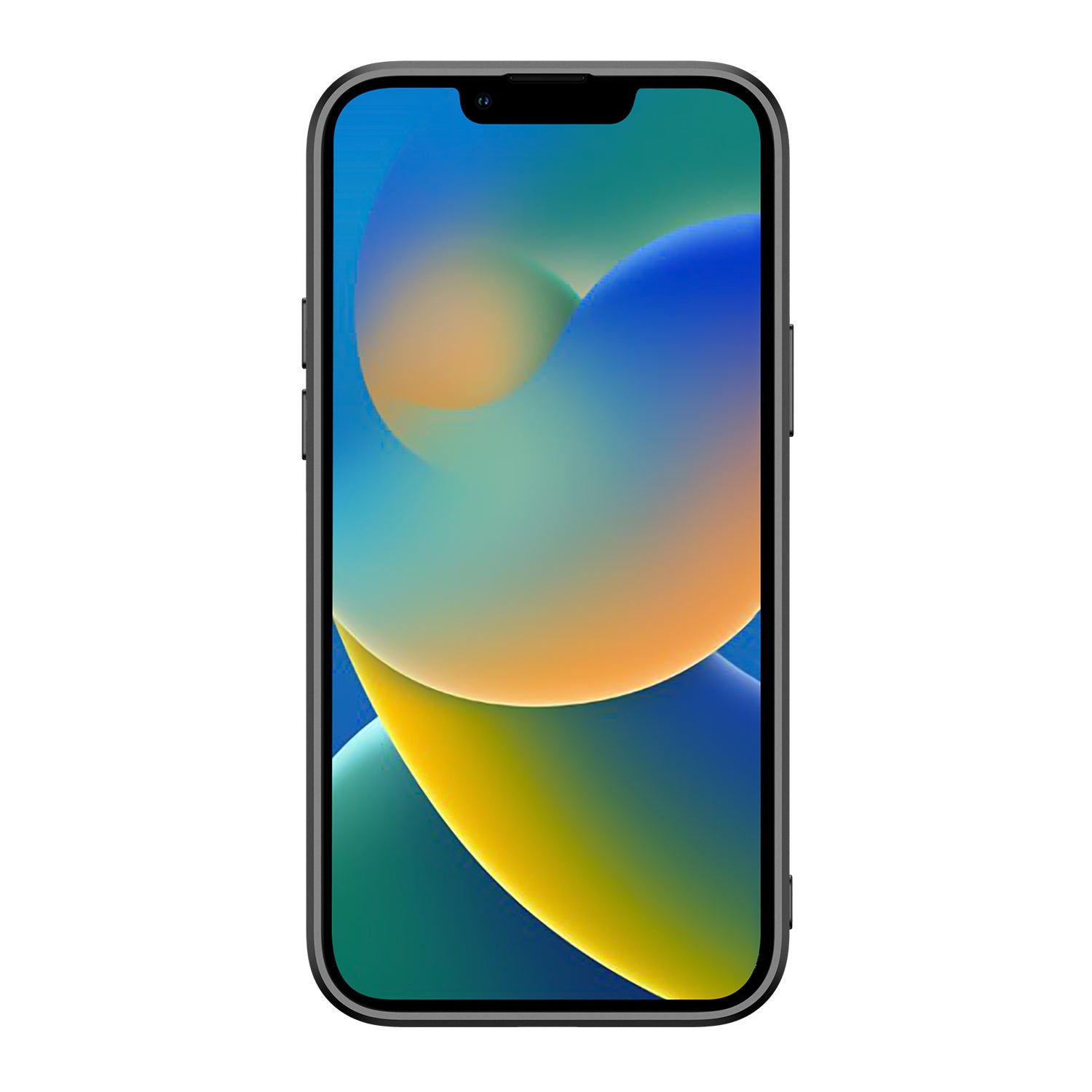 Back Cover Hoesje Apple iPhone 14 Plus Zwart/wit