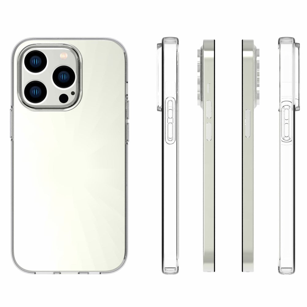 Apple iPhone 14 Pro TPU Siliconen Back Cover Transparant