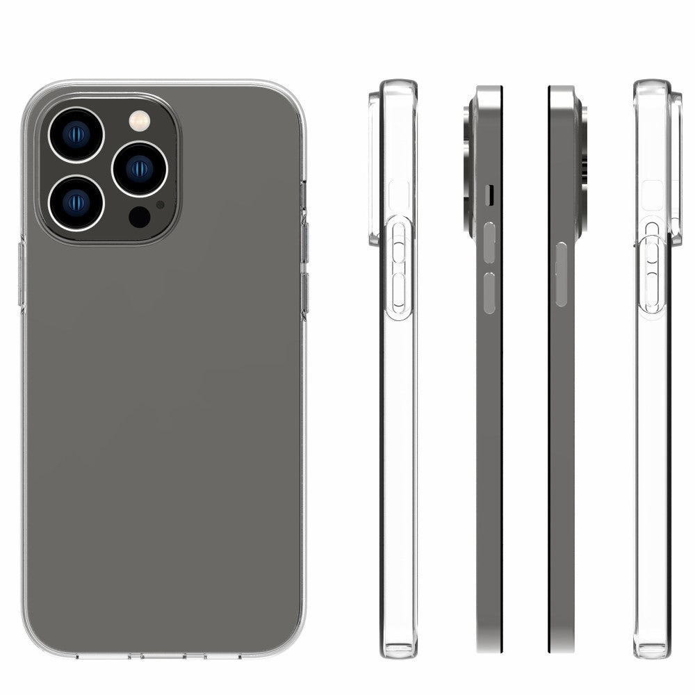 Apple iPhone 14 Pro Max TPU Siliconen Back Cover Transparant