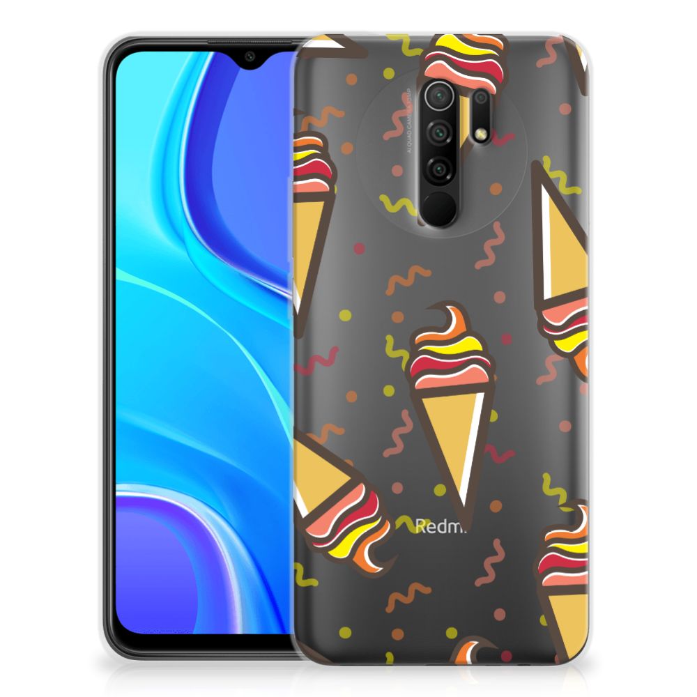 Xiaomi Redmi 9 Siliconen Case Icecream B2C Telecom