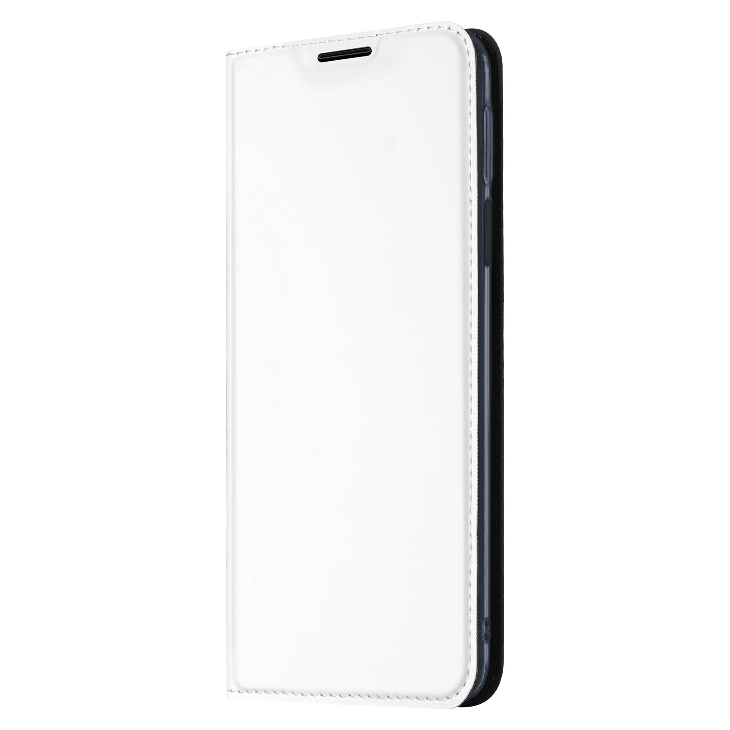 Book Cover Motorola Edge 20 Pro Hoesje Wit met Pashouder