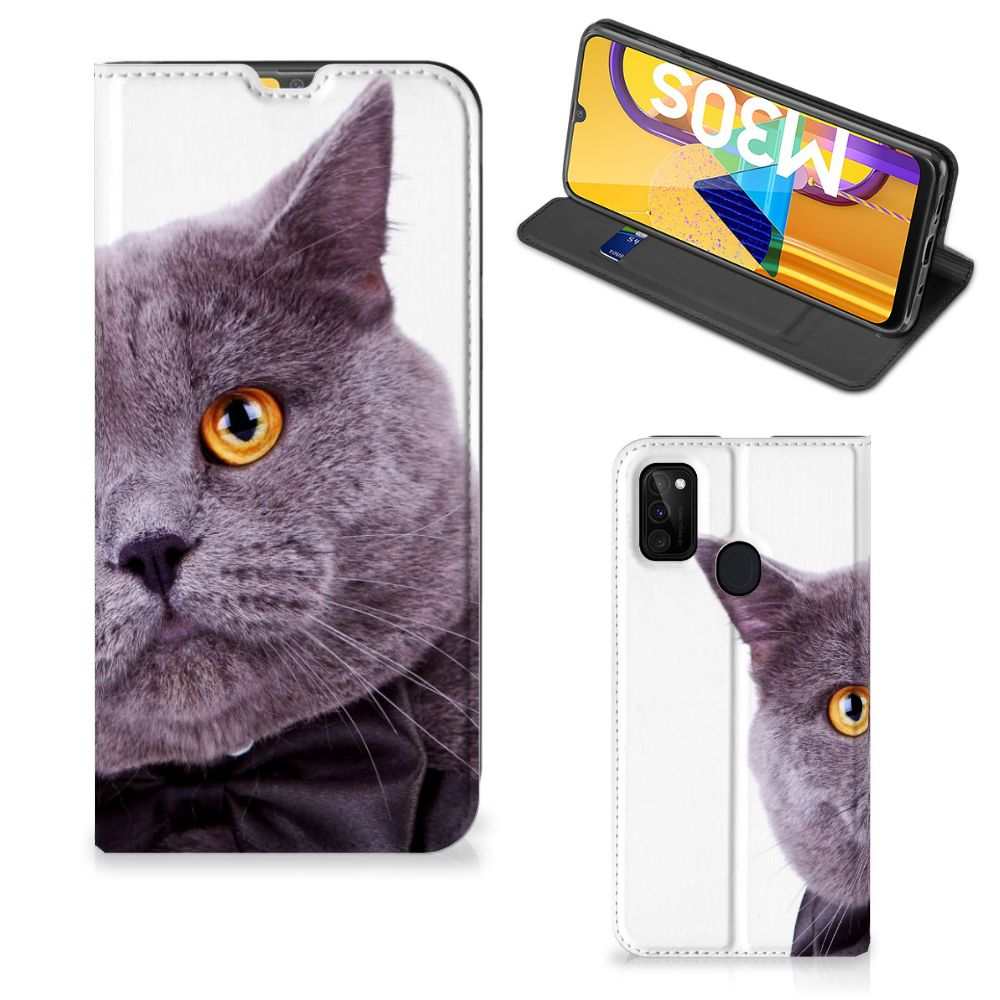 Samsung Galaxy M30s | M21 Hoesje maken Kat - B2C Telecom