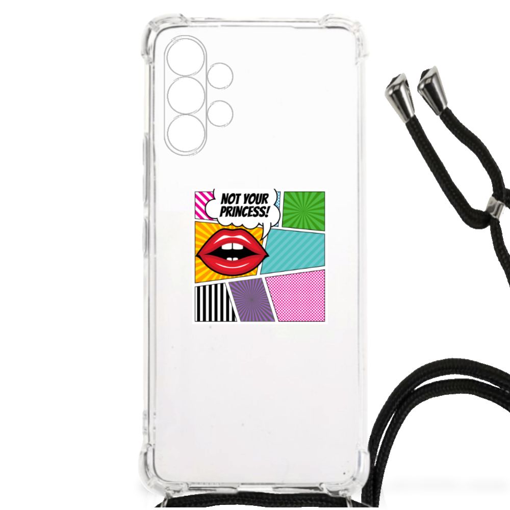 Samsung Galaxy A13 4G Anti Shock Bumper Case Popart Princess B2C Telecom