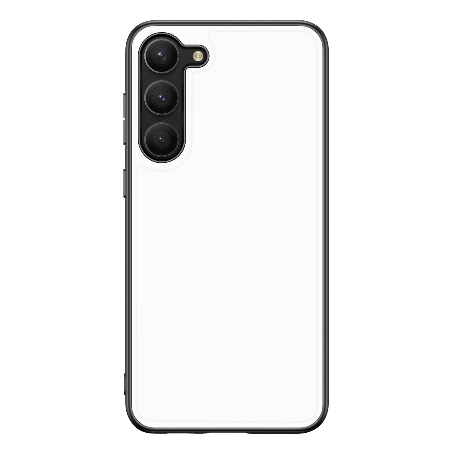 Back Cover Hoesje voor de Samsung Galaxy S23 Plus Zwart | Wit