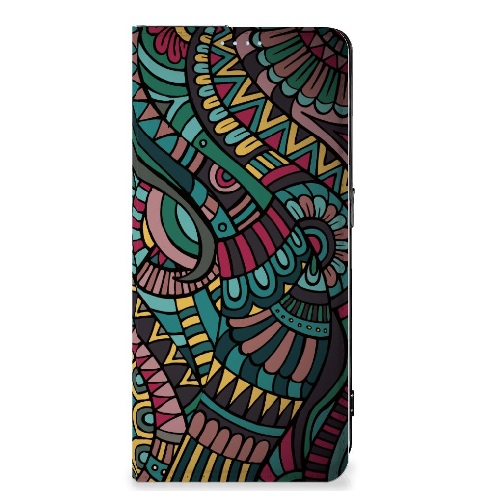 OPPO Reno8 Pro Hoesje met Magneet Aztec - B2C Telecom