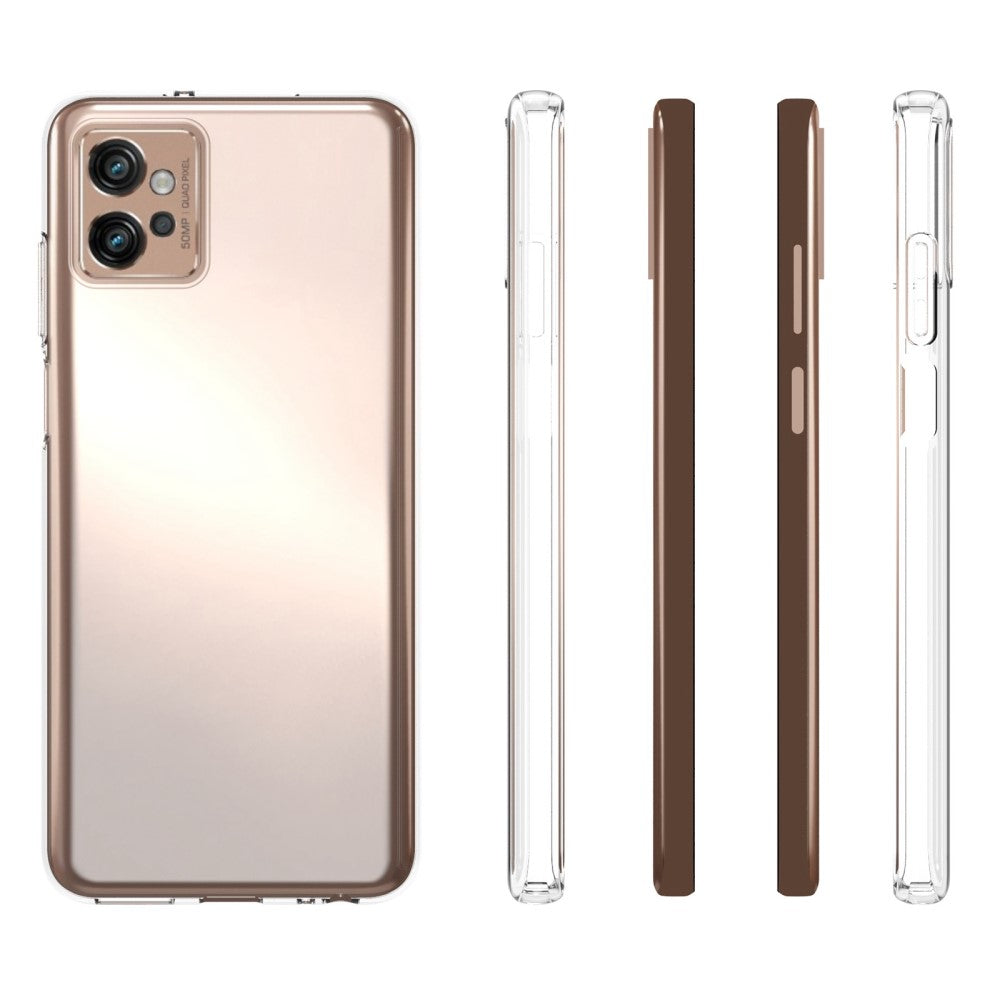 TPU Back Cover Hoesje voor de Motorola Moto G32 Transparant