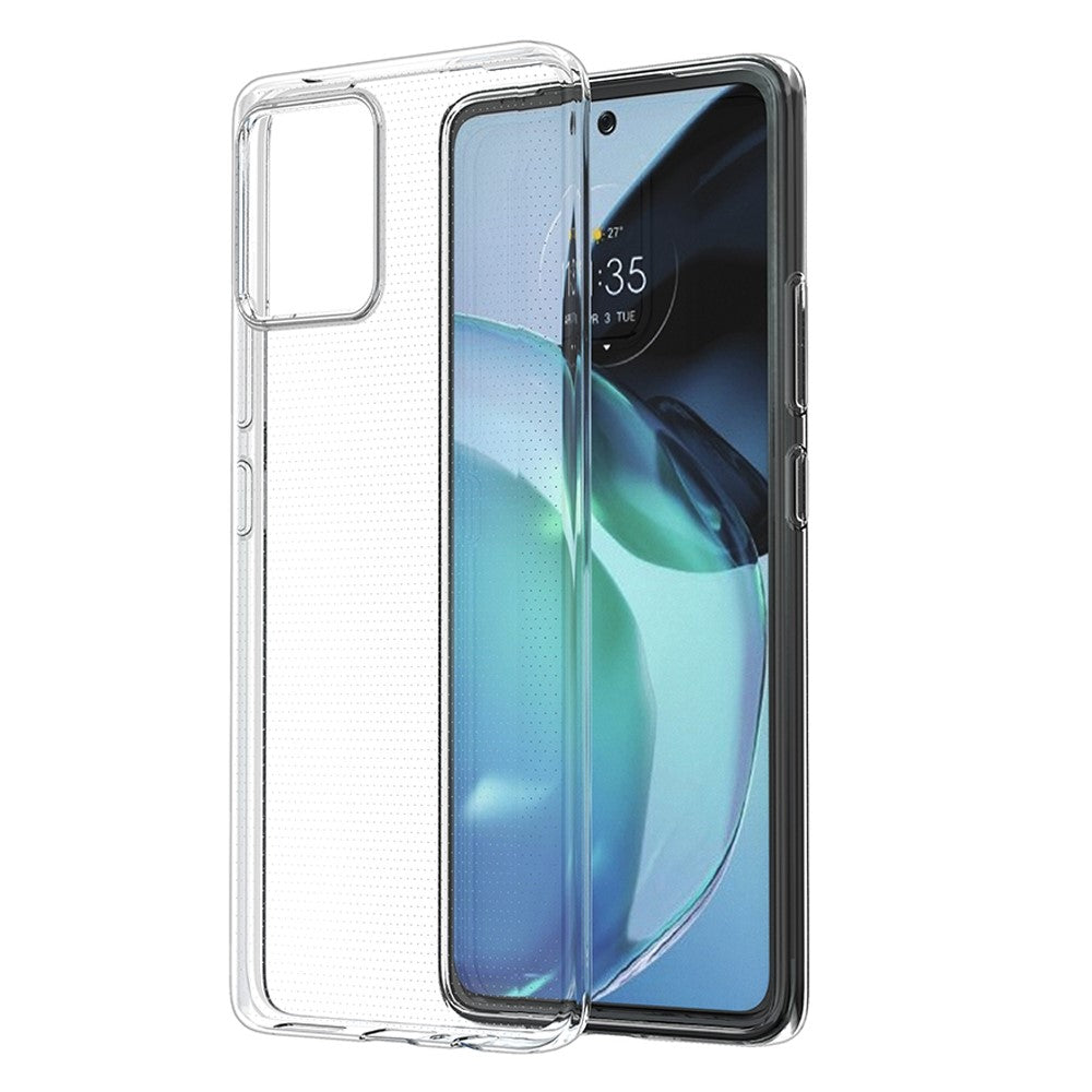 TPU Back Cover Hoesje voor de Motorola Moto G72 Transparant