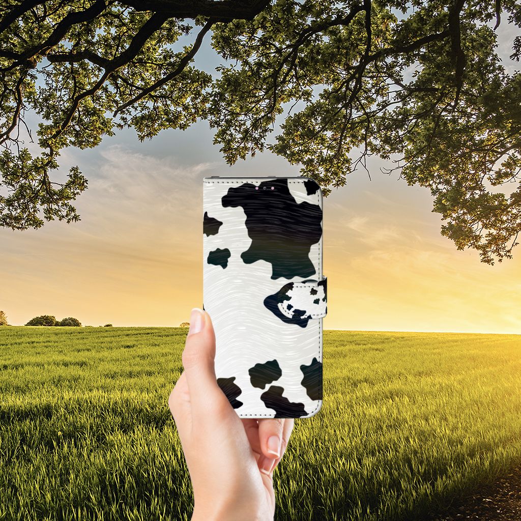 Xiaomi Redmi Note 11 Pro 5G/4G Telefoonhoesje met Pasjes Koeienvlekken