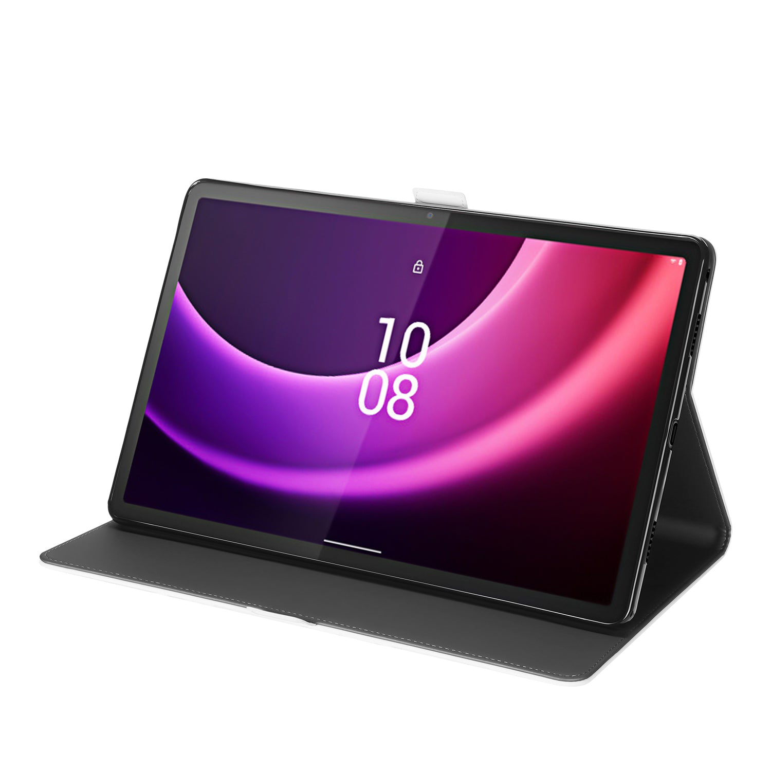 Book Cover Case voor de Lenovo Tab P11 Gen 2 Wit met Standaardfunctie