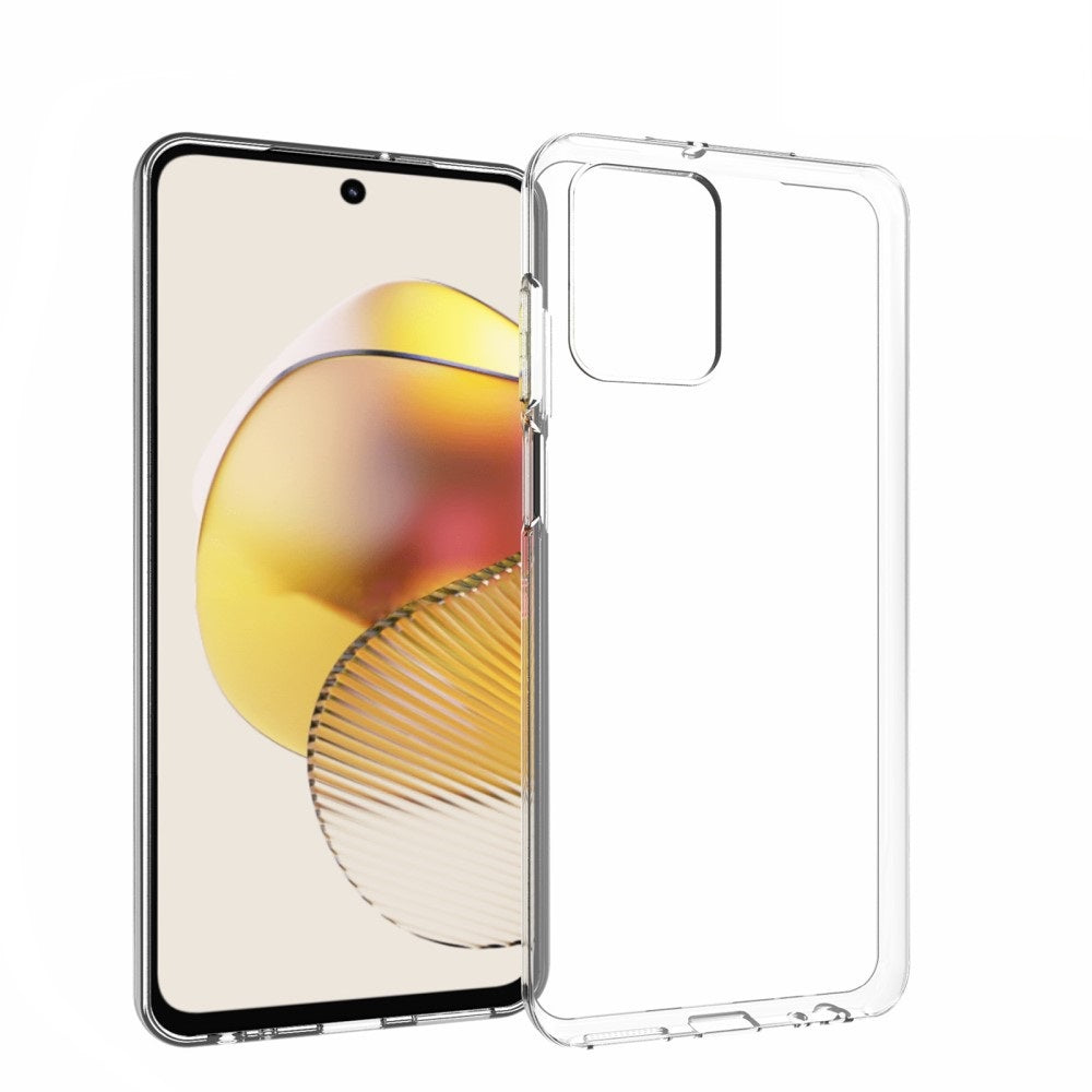TPU Back Cover Hoesje voor de Motorola Moto G73 Transparant
