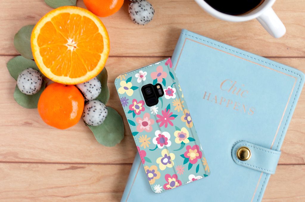 Samsung Galaxy S9 Smart Cover Flower Power