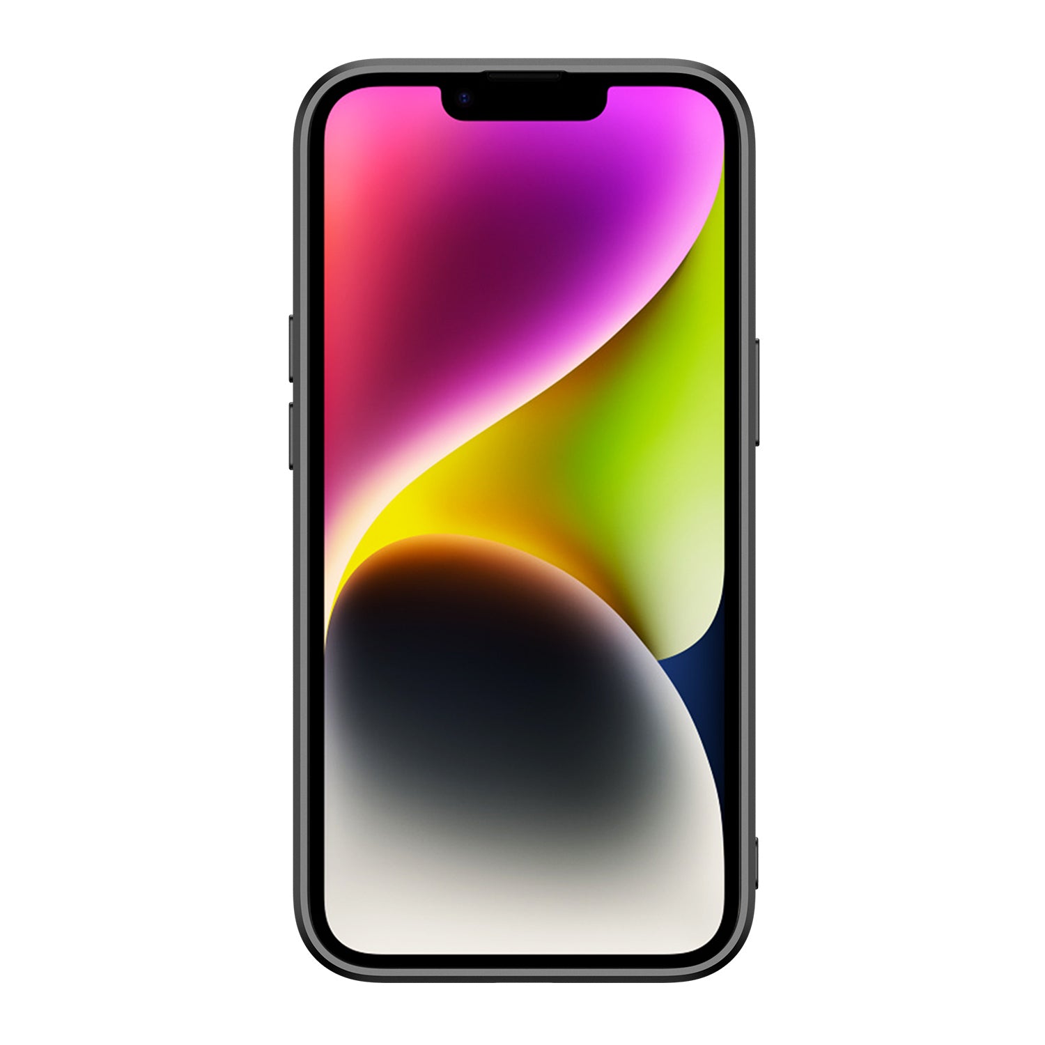 Back Cover Hoesje geschikt voor de iPhone 15 Plus Zwart | Wit