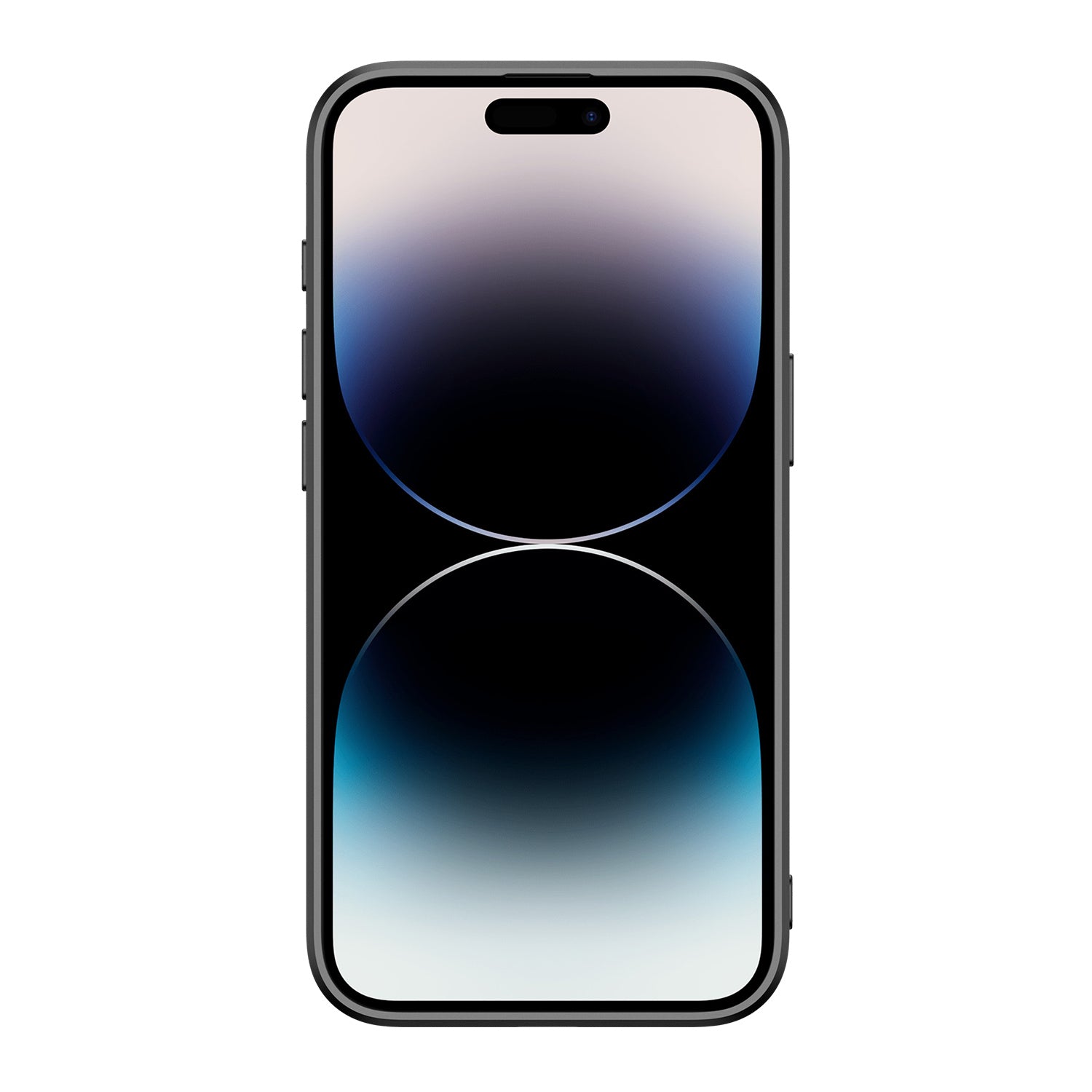 Back Cover Hoesje Geschikt voor de Apple iPhone 15 Pro Zwart | Wit