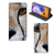 Samsung Galaxy A31 Hoesje maken Cheetah design met close-up van een cheetah gezicht op een stand case.