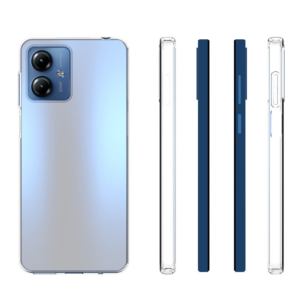 TPU Back Cover Hoesje voor de Motorola Moto G14 Transparant