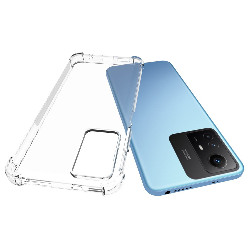 Anti-shock Back Cover voor de Xiaomi Redmi Note 12s Transparant