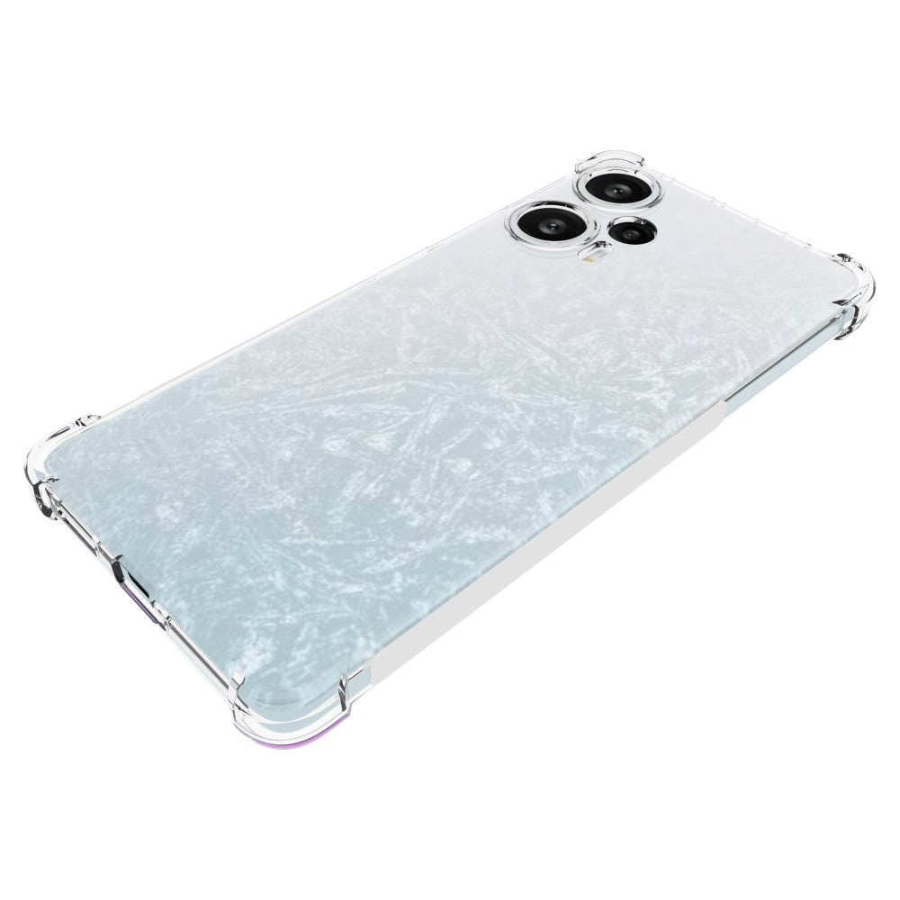 Anti-shock Back Cover voor de Xiaomi Poco F5 Transparant