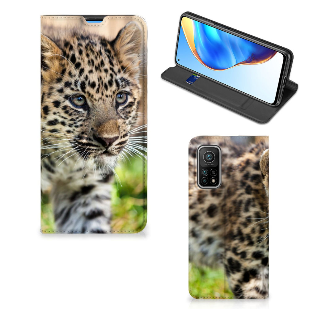 Xiaomi Mi 10T | 10T Pro Hoesje maken Baby Luipaard - B2C Telecom